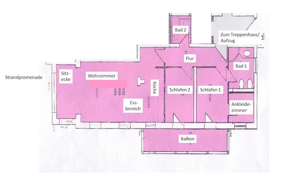 Meerblick-Appartement Villa Gudrun 宾茨 外观 照片
